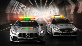 2018奔驰F1安全车 GT R FIA F1桌面壁纸