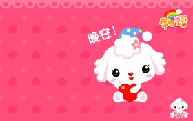 可爱卡通爱米莉娃娃桌面壁纸
