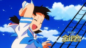 《哆啦A梦：大雄的金银岛》日本动画电影桌面壁纸