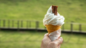 清凉一夏的冰淇淋桌面壁纸