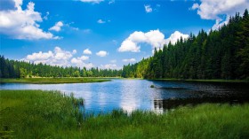 唯美青山绿水自然风景桌面壁纸