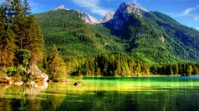 唯美青山绿水自然风景桌面壁纸