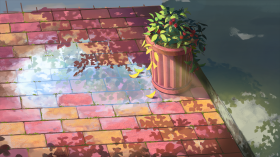 《二次元》动漫插画场景桌面壁纸
