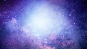 唯美的浩瀚星空桌面壁纸
