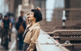 吴昕精致复古桌面壁纸