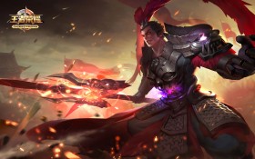 《王者荣耀》游戏战士英雄桌面壁纸
