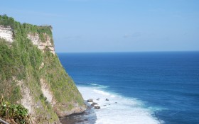 巴厘岛情人崖自然风景桌面壁纸