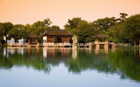 杭州西湖自然风景桌面壁纸