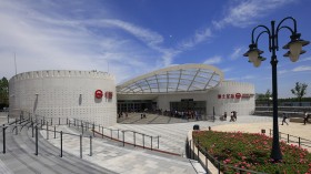 上海迪士尼城堡建筑风景桌面壁纸