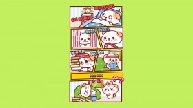 秋田君漫画卡通桌面壁纸