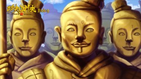 《功夫四侠：勇闯地宫》动画电影桌面壁纸
