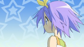 Lucky Star幸运星动漫卡通星星背景桌面壁纸