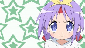 Lucky Star幸运星动漫卡通星星背景桌面壁纸