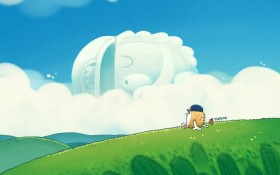 可爱卡通Keeny桌面壁纸