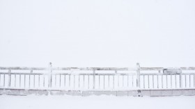 冬日唯美圣洁的雪景自然风景桌面壁纸
