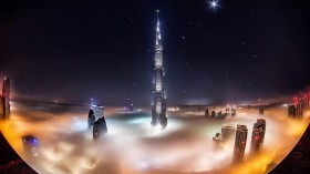 世界第一高楼哈利法塔桌面壁纸