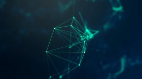 优美的光影线条图案桌面壁纸