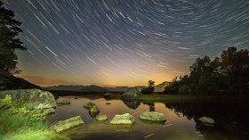 唯美好看的星空夜景风景桌面壁纸