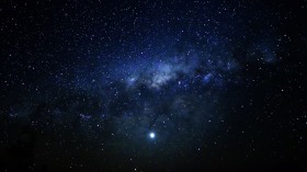 浩瀚唯美的星空风景桌面壁纸