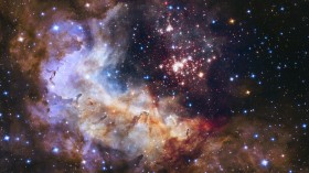 浩瀚唯美的星空风景桌面壁纸