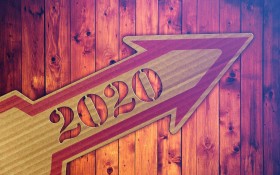 2020年创意文字桌面壁纸