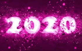 2020年创意文字桌面壁纸