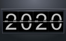 2020年创意文字桌面壁纸