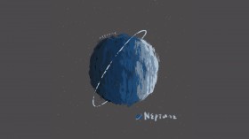 九大行星极简手绘桌面壁纸