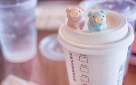 软萌可爱的小猪桌面壁纸