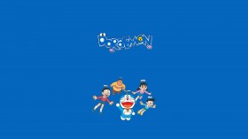 哆啦A梦创意动漫桌面壁纸