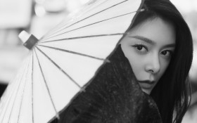 美女歌手傅菁桌面壁纸