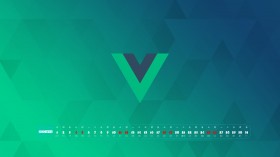 2020年7月创意日历桌面壁纸