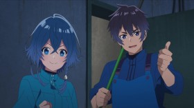 日本动漫《白砂水族馆e》桌面壁纸
