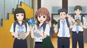 日本动画电影《你好世界》桌面壁纸
